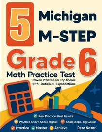 5 Michigan M-STEP Grade 6 Math Practice Tests