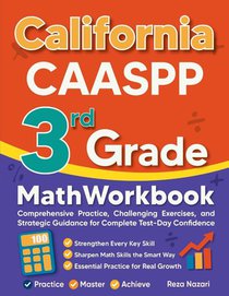 California CAASPP 3rd Grade Math Workbook