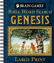 Brain Games - Bible Word Search Genesis - Large Print