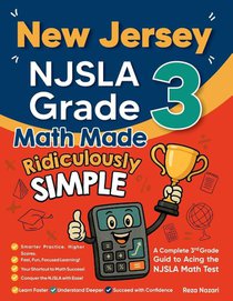 New Jersey NJSLA Grade 3 Math Made Ridiculously Simple
