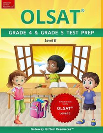 OLSAT Grade 4 & Grade 5 Test Prep Level E