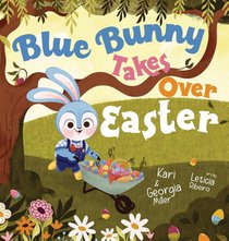 Blue Bunny Takes Over Easter