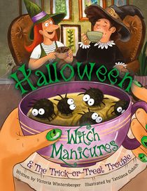 Halloween Witch Manicures & The Trick-or-Treat Trouble